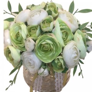 סידור משי בכלי זכוכית בועות